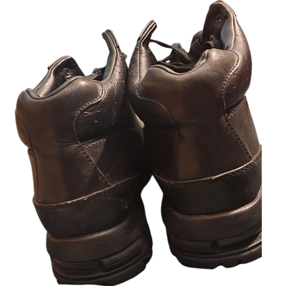 Nike Triple Black Air Max ACG Goadme Leather Shoe-Boots - Size 14 - Picture 4 of 8